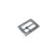 Rectangle Buckle 2.5 cm Center Bar Buckle E 799 Rectangle Buckle 2.5 cm Center Bar Buckle E 799