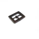 Rectangle Buckle 2.5 cm Center Bar Buckle E 799