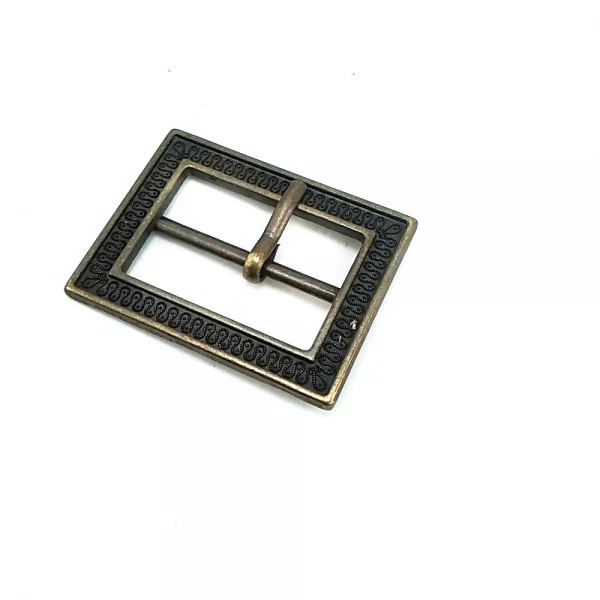 Belt Buckle 30 mm Patterned Rectangular Belt Buckle E 810 Belt Buckle 30 mm Patterned Rectangular Belt Buckle E 810