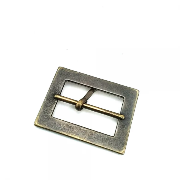 Belt Buckle 30 mm Patterned Rectangular Belt Buckle E 810