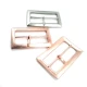 Rectangular Center Bar Buckle 5 cm Zamak Metal E 970