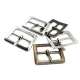Belt Buckle 2.5 cm Lightweight Oval Center Bar Buckle E 993