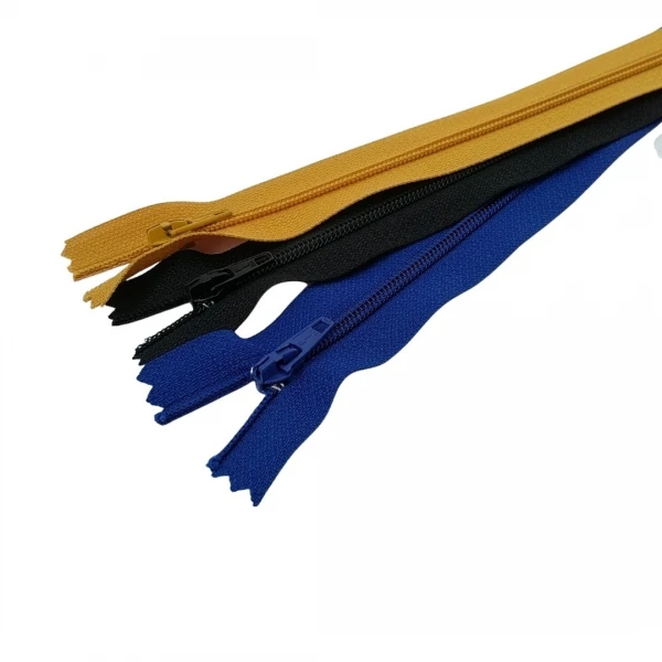 Pantolon Fermuarı 16 cm Naylon Tip 3 - 50 adet/Paket FP00002