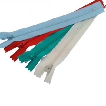 18 cm  - 7,09 inch Trouser Zipper Type 3 Nylon 50 pcs/Pack FP00003
