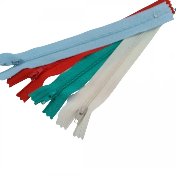 18 cm Pantolon Fermuarı Tip3 Naylon 50 adet/Paket FP00003