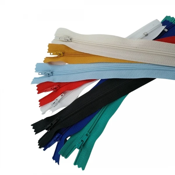18 cm Pantolon Fermuarı Tip3 Naylon 50 adet/Paket FP00003