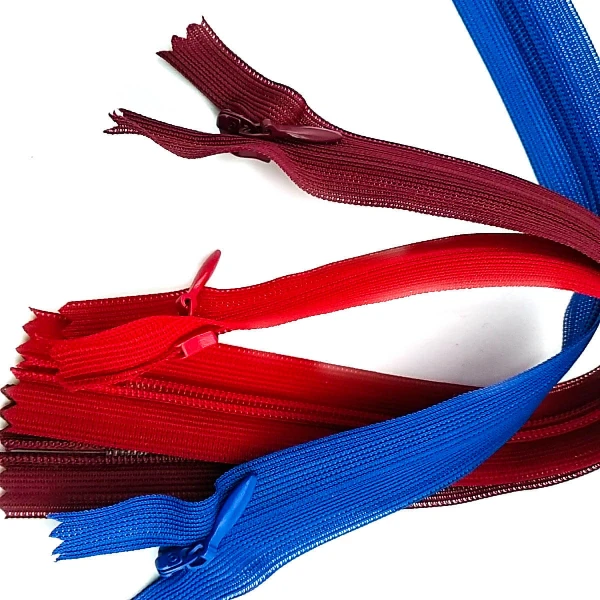 25 cm  - 9,8 inch Type 3 Concealed Zipper Closed End 50 pcs/Pack FG00003