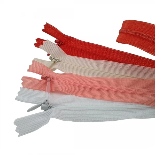 60 cm - 23,6 inch Invisible Zipper Nylon Closed End Type 3 - 50 pcs/Pack FG00008