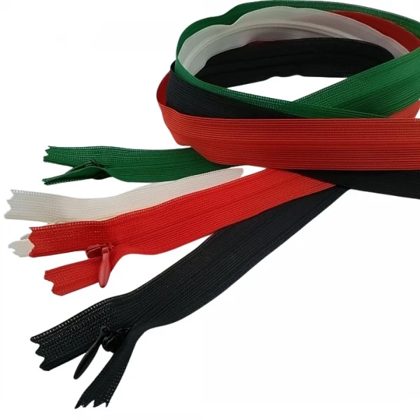 18 cm - 7,09 inches Concealed / Invisible Zipper Closed End Type 3 (50 pcs/Pack) FG00009