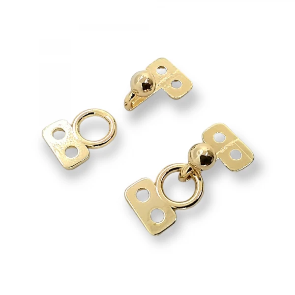 Metal Agraf 10 mm Agraf Kopça Top Uçlu E 1879