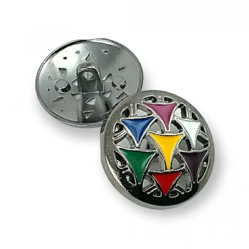 Enamel Shank Buttons - Coat and Jacket Buttons 27 mm 44 L B 123
