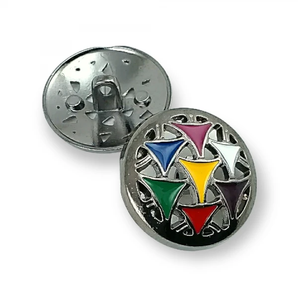Enamel Shank Buttons - Coat and Jacket Buttons 27 mm 44 L B 123