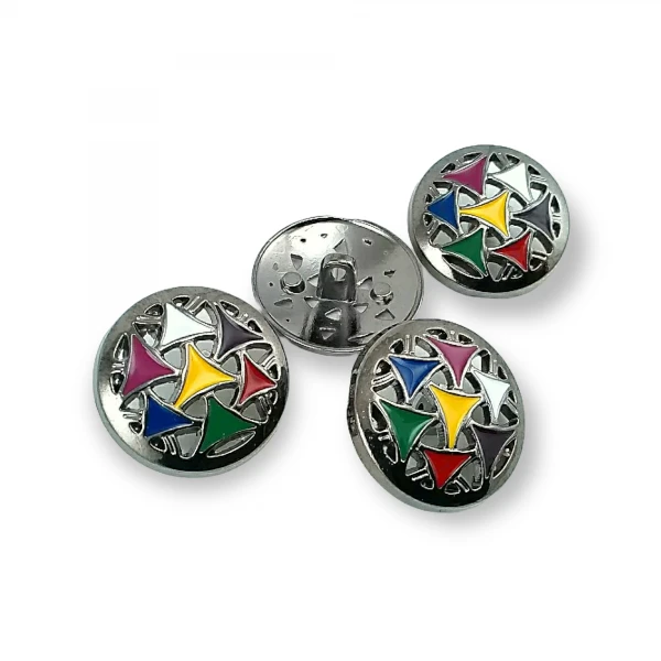 Enamel Shank Buttons - Coat and Jacket Buttons 27 mm 44 L B 123