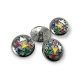 Enamel Shank Buttons - Coat and Jacket Buttons 27 mm 44 L B 123