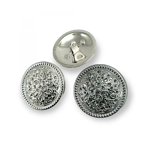 Mont ve Kaban Düğmesi Dekoratif Desenli 28 mm 44 Boy B 39 Mont ve Kaban Düğmesi Dekoratif Desenli 28 mm 44 Boy B 39