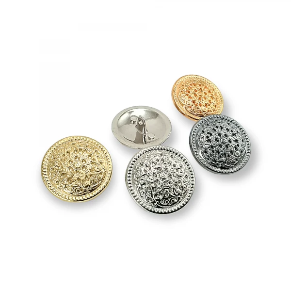 Mont ve Kaban Düğmesi Dekoratif Desenli 28 mm 44 Boy B 39 Mont ve Kaban Düğmesi Dekoratif Desenli 28 mm 44 Boy B 39