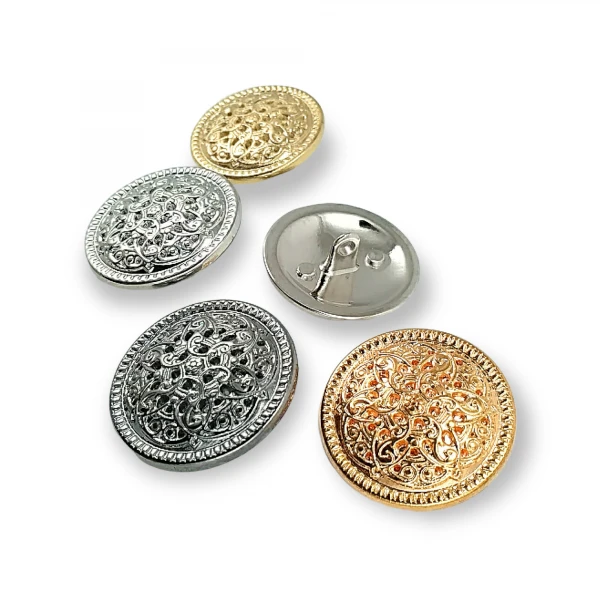 Mont ve Kaban Düğmesi Dekoratif Desenli 28 mm 44 Boy B 39 Mont ve Kaban Düğmesi Dekoratif Desenli 28 mm 44 Boy B 39