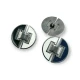 Enamel Coat and Leather Coat Button 30 mm - 48 L B 58