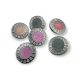 Mineli Ayaklı Düğme Zamak Metal Kenar Desenli 27 mm  - 48 boy B 75