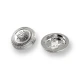 Bayan Ceket Düğmesi Çiçekli  İşlemeli Ayaklı Düğme 21 mm  - 32 boy E 1055