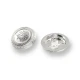 Bayan Ceket Düğmesi Çiçekli  İşlemeli Ayaklı Düğme 21 mm  - 32 boy E 1055