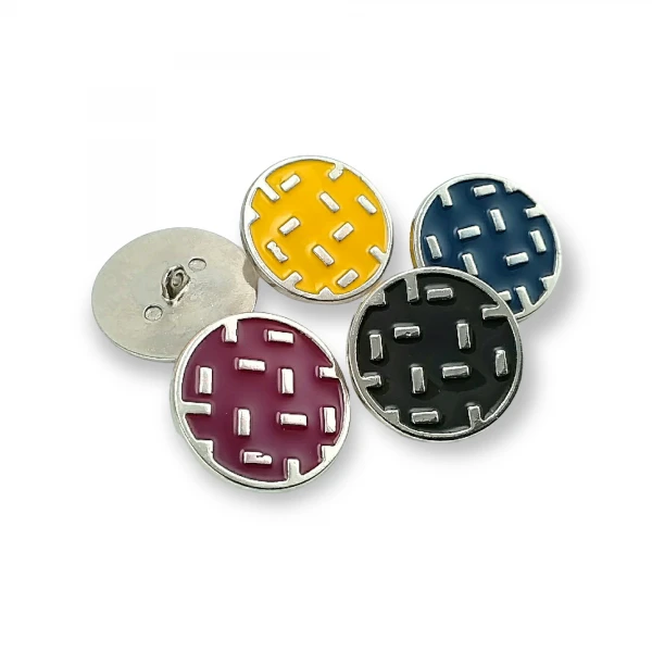 Coat and Coat Button Enamel Shank Button 28 mm - 44 L E 1077 Coat and Coat Button Enamel Shank Button 28 mm - 44 L E 1077