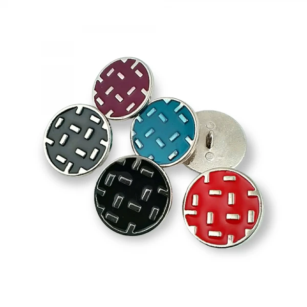 Coat and Jacket Shank Button Metal Button Enameled 25 mm - 40 L E 1078 Coat and Jacket Shank Button Metal Button Enameled 25 mm - 40 L E 1078
