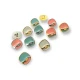 Enamel Shank Button Aesthetic Zamak Button 14 x 14 mm E 1129
