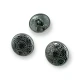 Metal Kol Düğmesi Ayaklı Düğme Motif Desenli 15 mm - 24 boy E 116