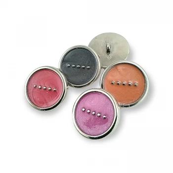 Coat and Coat Button Stylish Design Enameled Button 28 mm - 46 L E 1200