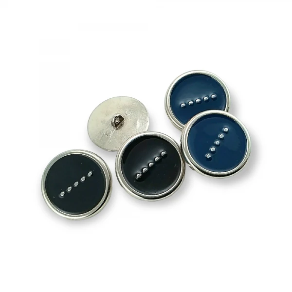 Coat and Coat Button Stylish Design Enameled Button 28 mm - 46 L E 1200