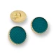 Jacket Cufflink Enameled Metal Shank Button 18 mm 28 L E 1245