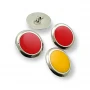 Enamel Jacket and Coat Button 23 mm - 37 L E 1487