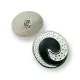 Enamel Shank Button Swirl Pattern Jacket and Coat Button 25 mm - 40 L E 1678 Enamel Shank Button Swirl Pattern Jacket and Coat Button 25 mm - 40 L E 1678