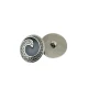 Enamel Shank Button Swirl Pattern Jacket and Coat Button 25 mm - 40 L E 1678