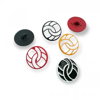 Jacket and Blazer Button 22 mm - 36 L Enamel Shank Button E 1683 MN