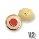 Spring Colors Enamel Blazer Jacket Coat Button 22 mm 36 L Metal Shank Button E 1949 V2 Spring Colors Enamel Blazer Jacket Coat Button 22 mm 36 L Metal Shank Button E 1949 V2