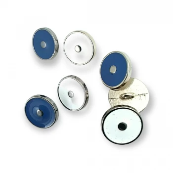 Enamel Blouse and Dress Button 15 mm - 24 L E 2089