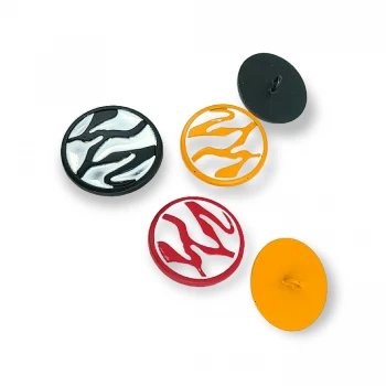 Enamel Coat Button 27 mm 44 L  Trench Coat and Outerwear Button E 470 MC