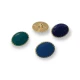 Enamel Shank Button Oval Edges Dotted 21mm x 16mm E 479 Enamel Shank Button Oval Edges Dotted 21mm x 16mm E 479