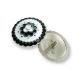 Large Enamel Coat and Jacket Shank Button 34 mm - 54 L E 536