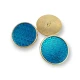 Enameled Shank Button 28 mm - 44 size Aesthetic Metal Shank Button E 730