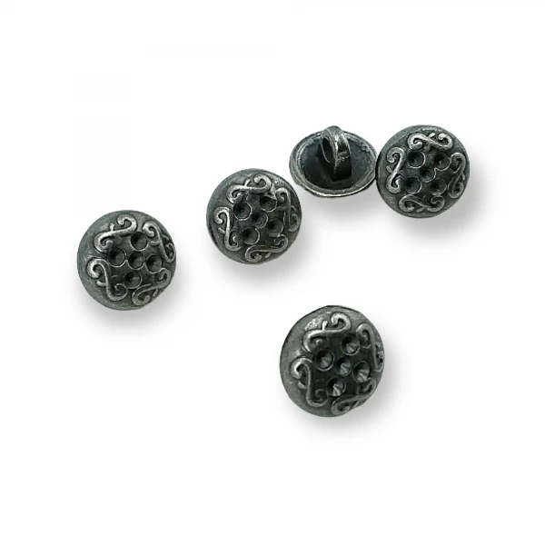 Bluz Düğmesi Taşlı Düğme 11 mm - 18 boy E 792