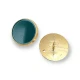 Enameled Shank Button 23 mm - 36 size Aesthetic Coat and Coat Button E 892