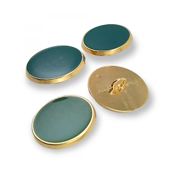 Enameled Shank Button 23 mm - 36 size Aesthetic Coat and Coat Button E 892