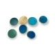 Enameled Shank Button 23 mm - 36 size Aesthetic Coat and Coat Button E 892