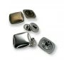 Snap Button Square and Aesthetic 15 x 15 mm E 140