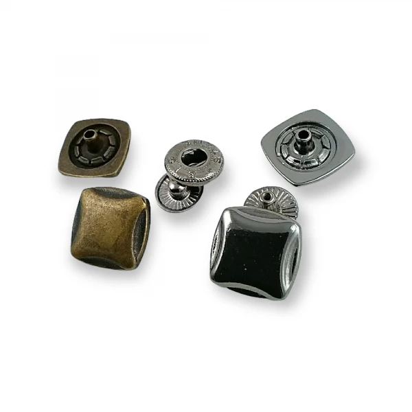 Snap Button Square and Aesthetic 15 x 15 mm E 140