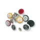 Enamel Snap Fasteners Cup 19 mm 30 L  Crown Logo E 1448