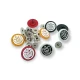 Enamel Snap Fasteners Cup 19 mm 30 L  Crown Logo E 1448